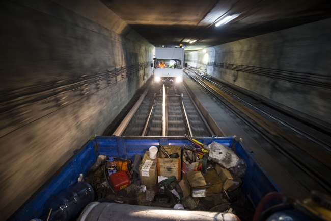 Ankaray'da seferler bitiyor, gece mesaisi başlıyor